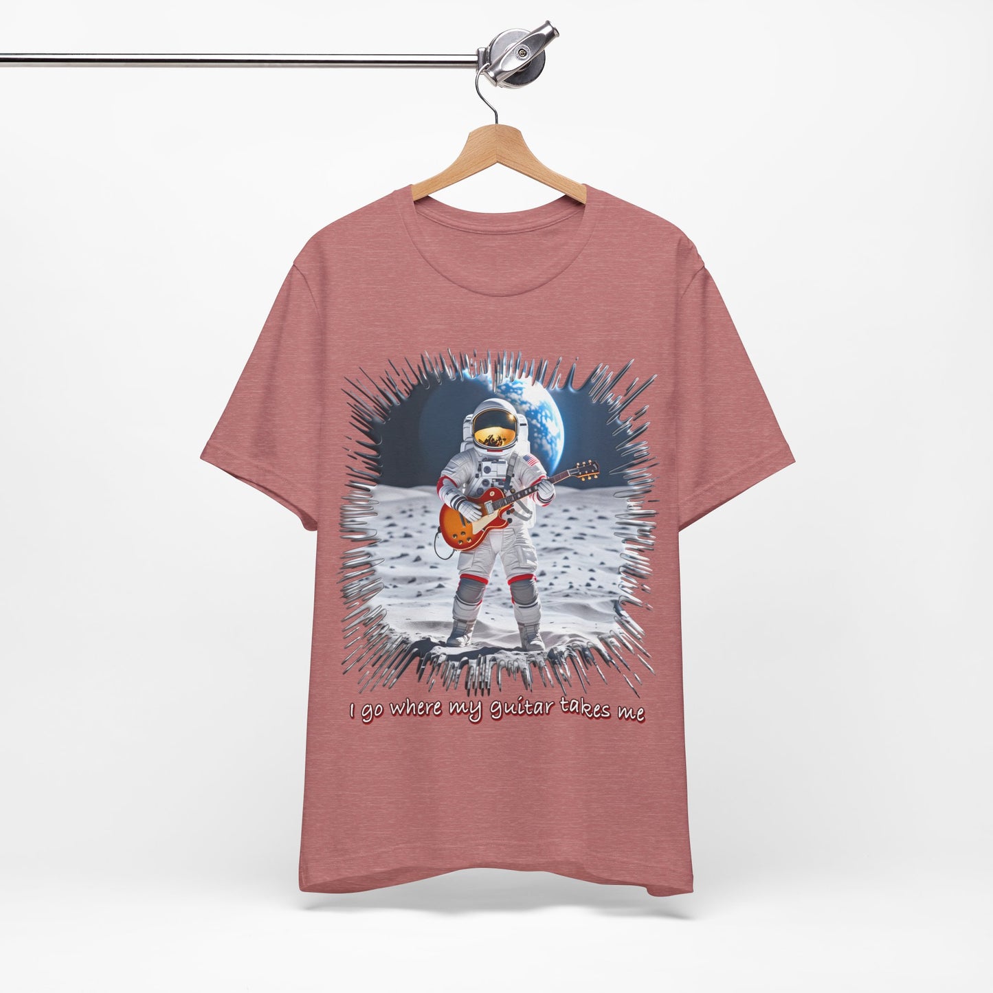 Astronaut Guitar Tee