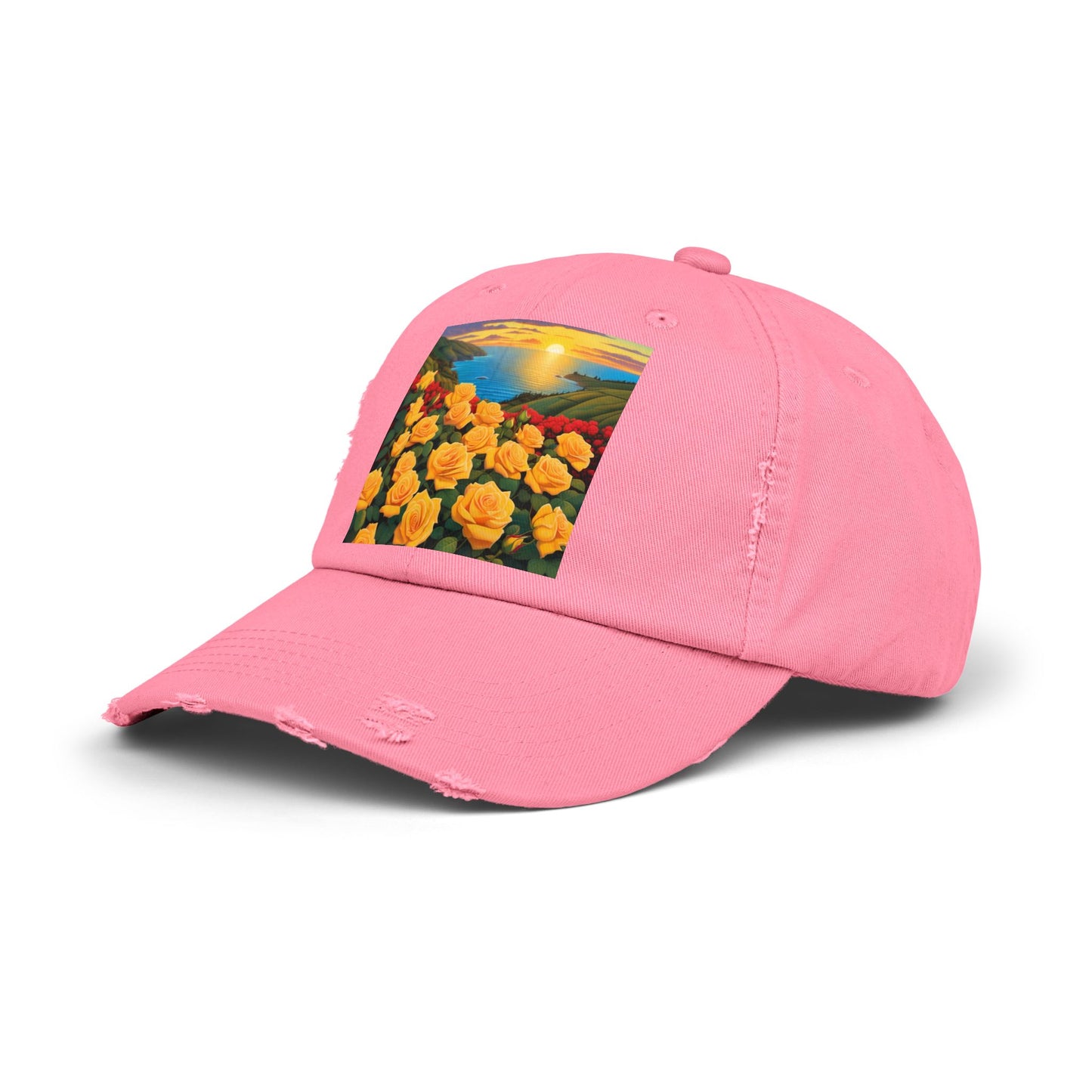 Yellow Rose Cap