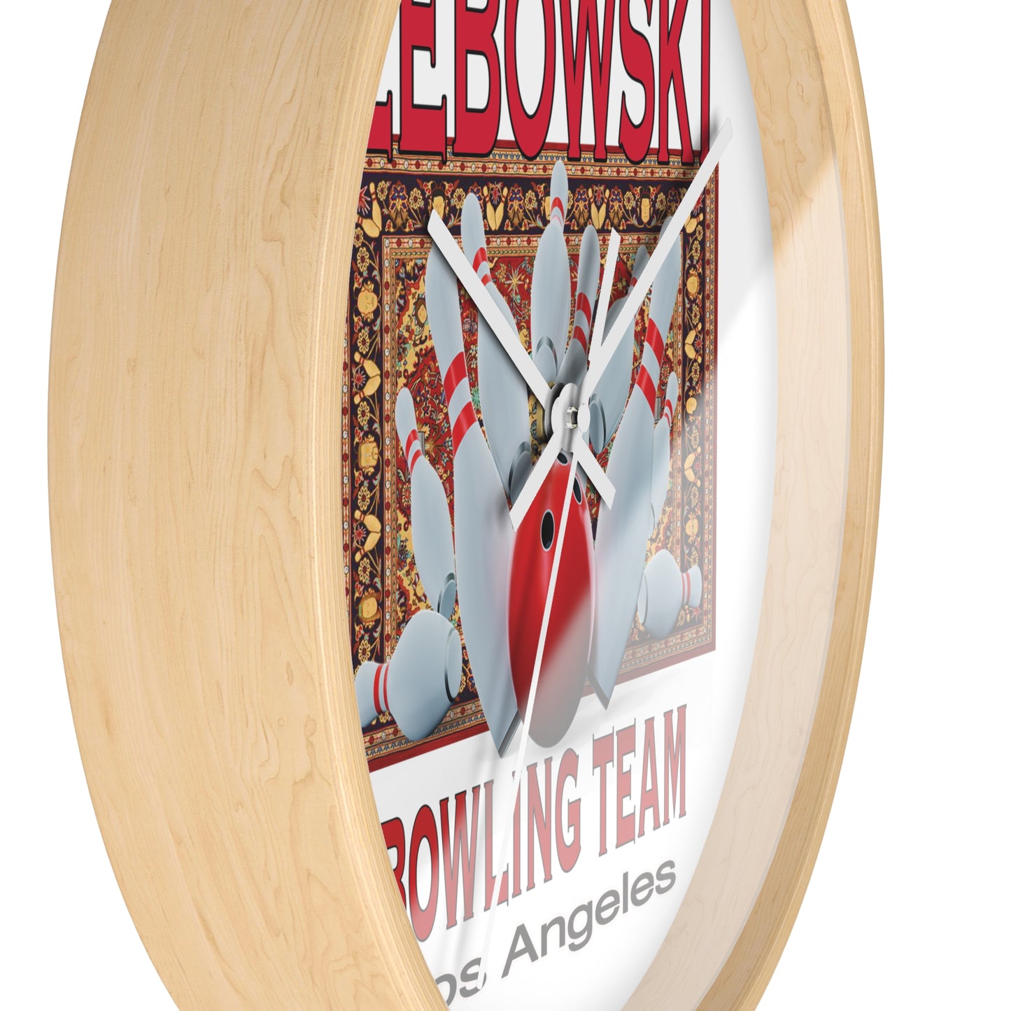 Lebowski Bowling Wall Clock