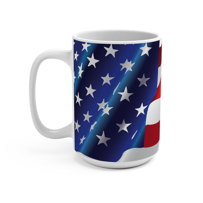 American Flag Mug 15oz