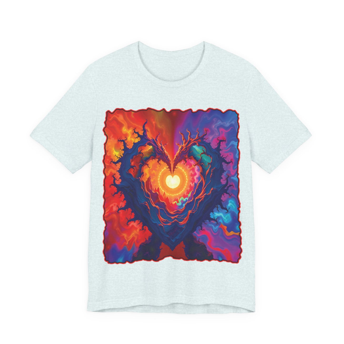 Colorful Heart Tee