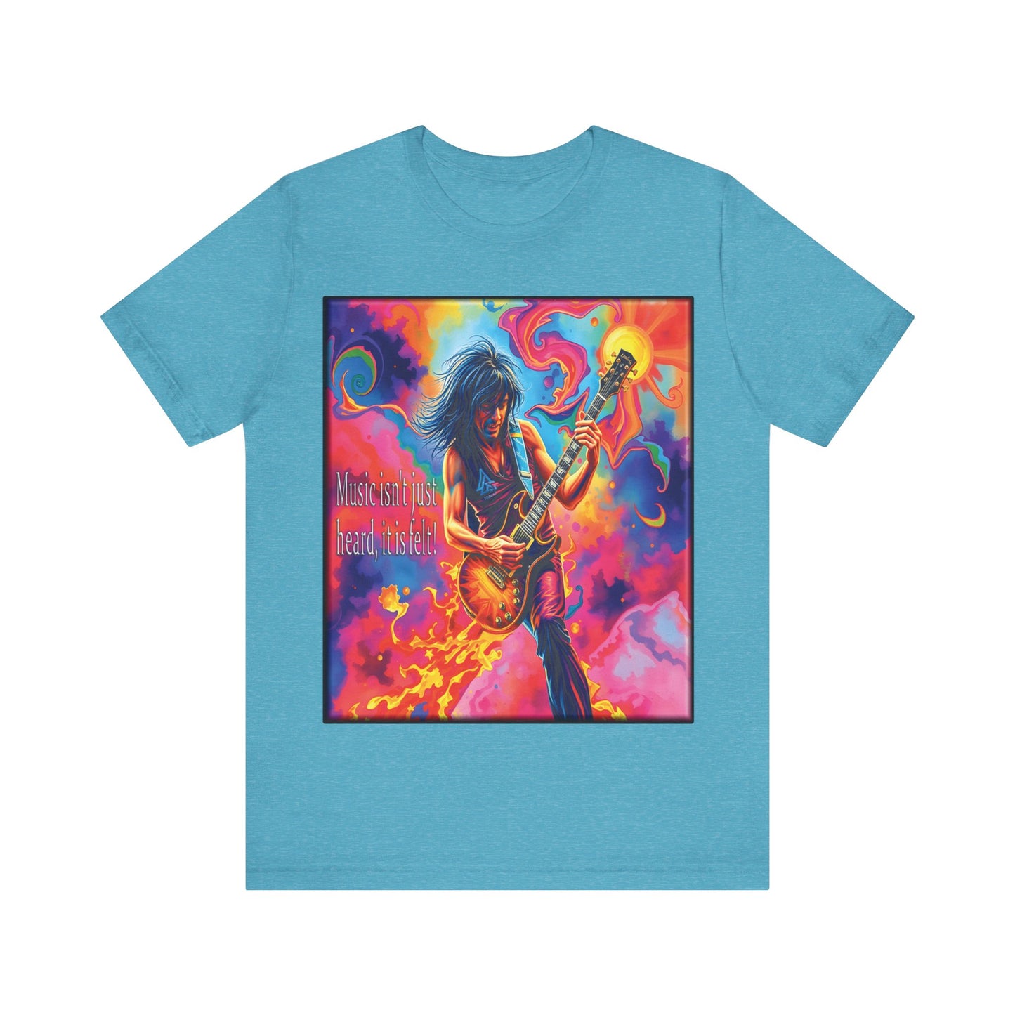 Guitarist Psychedelic Tee