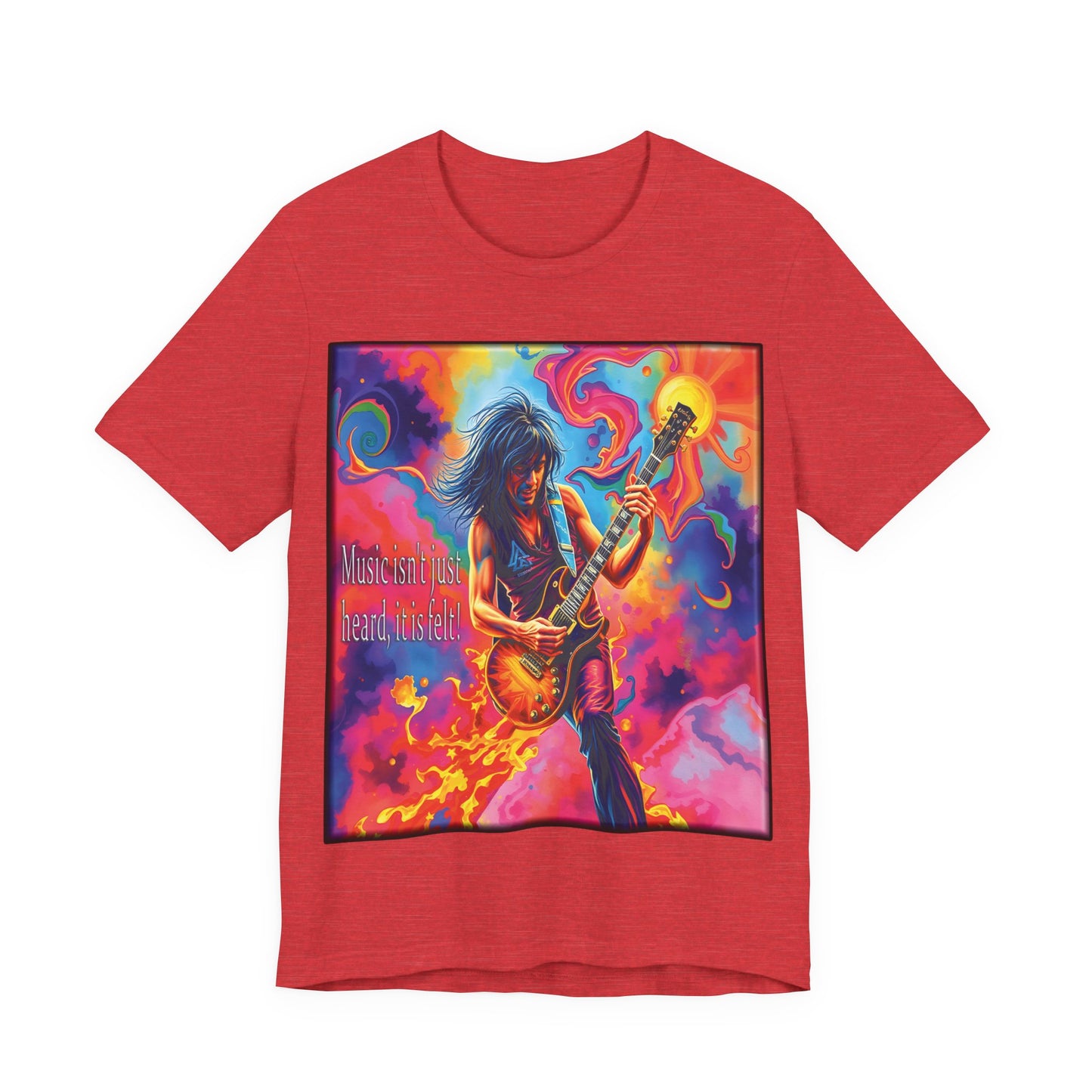 Guitarist Psychedelic Tee
