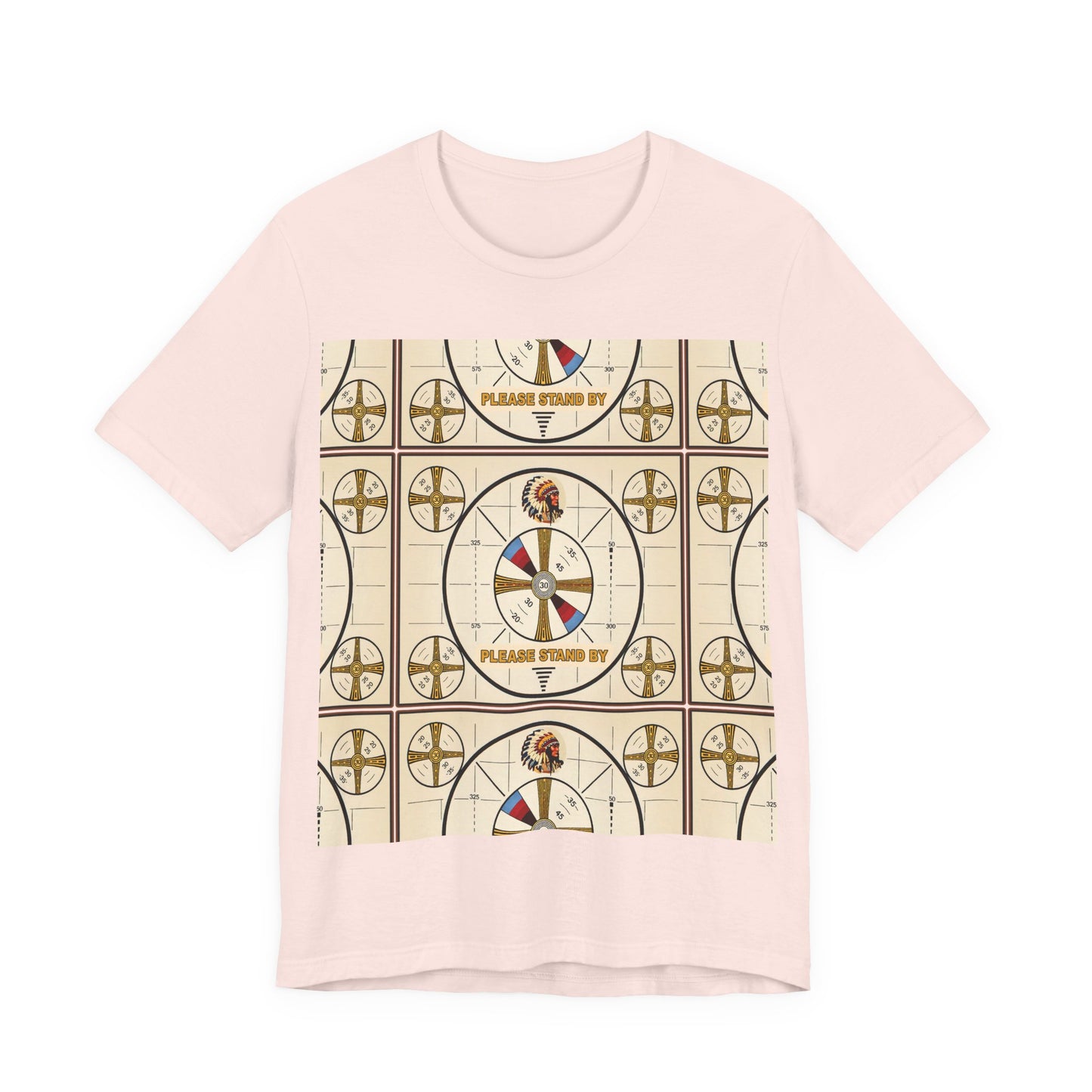 Retro TV Test Pattern Tee