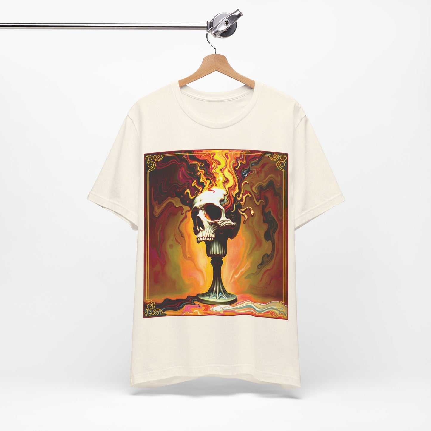 Colorful Exploding Skull Tee