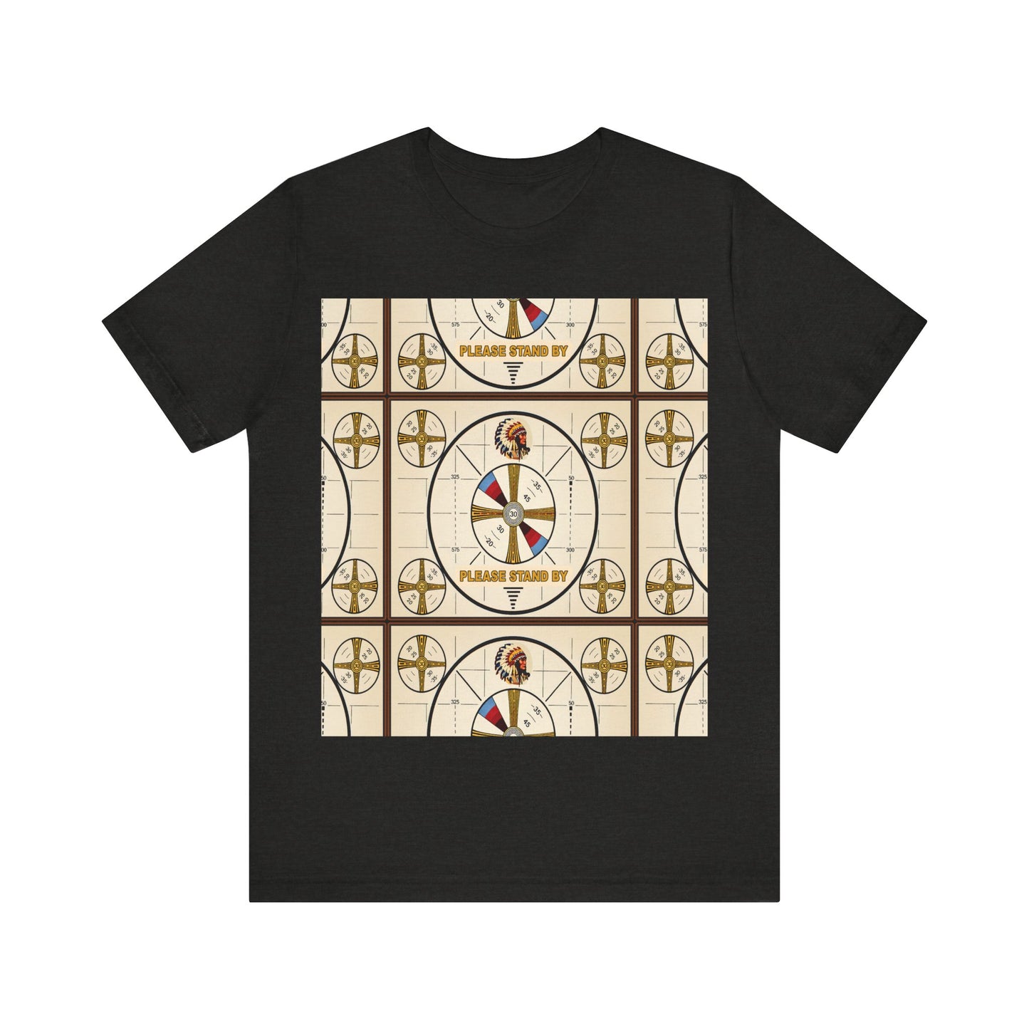 Retro TV Test Pattern Tee