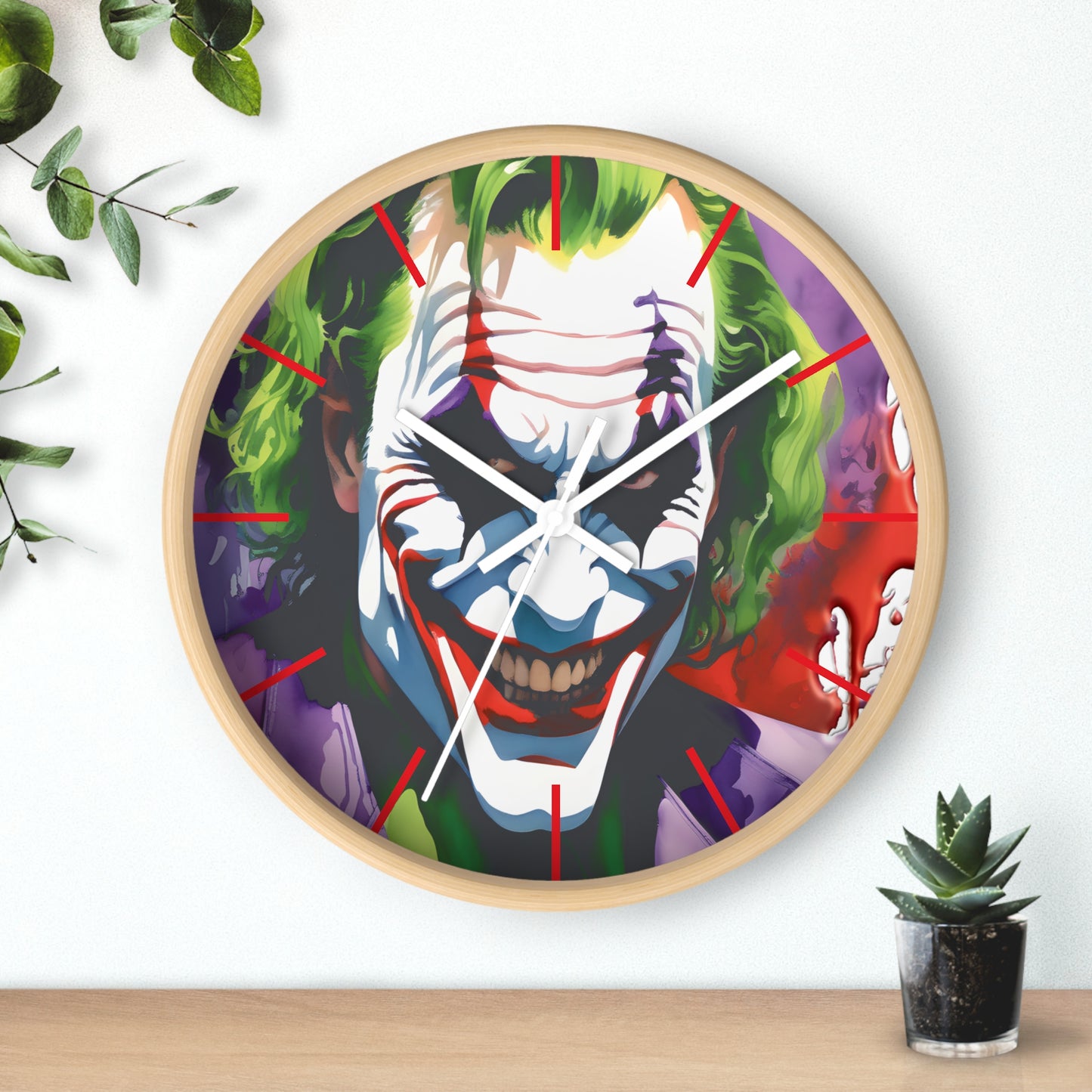 Joker Man Wall Clock