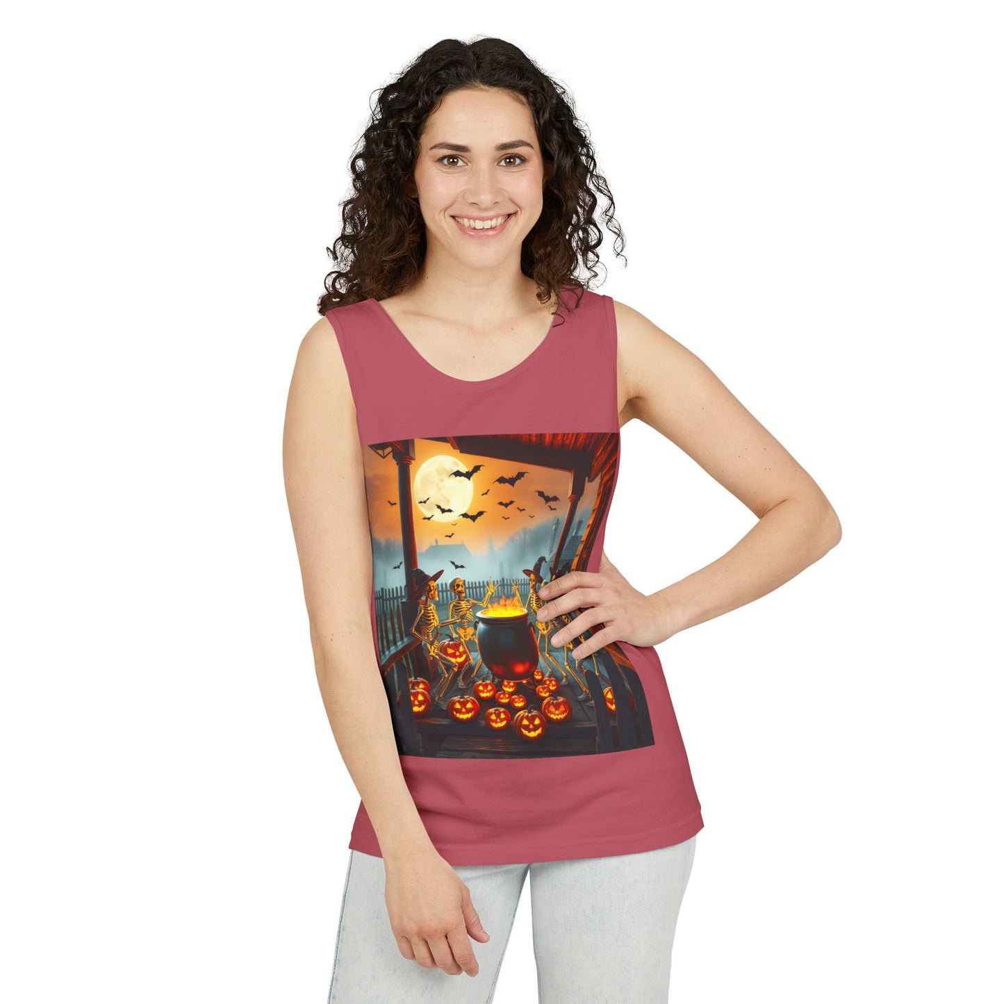 Spooky Halloween Tank Top