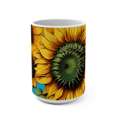 Sunflower Mug 15oz