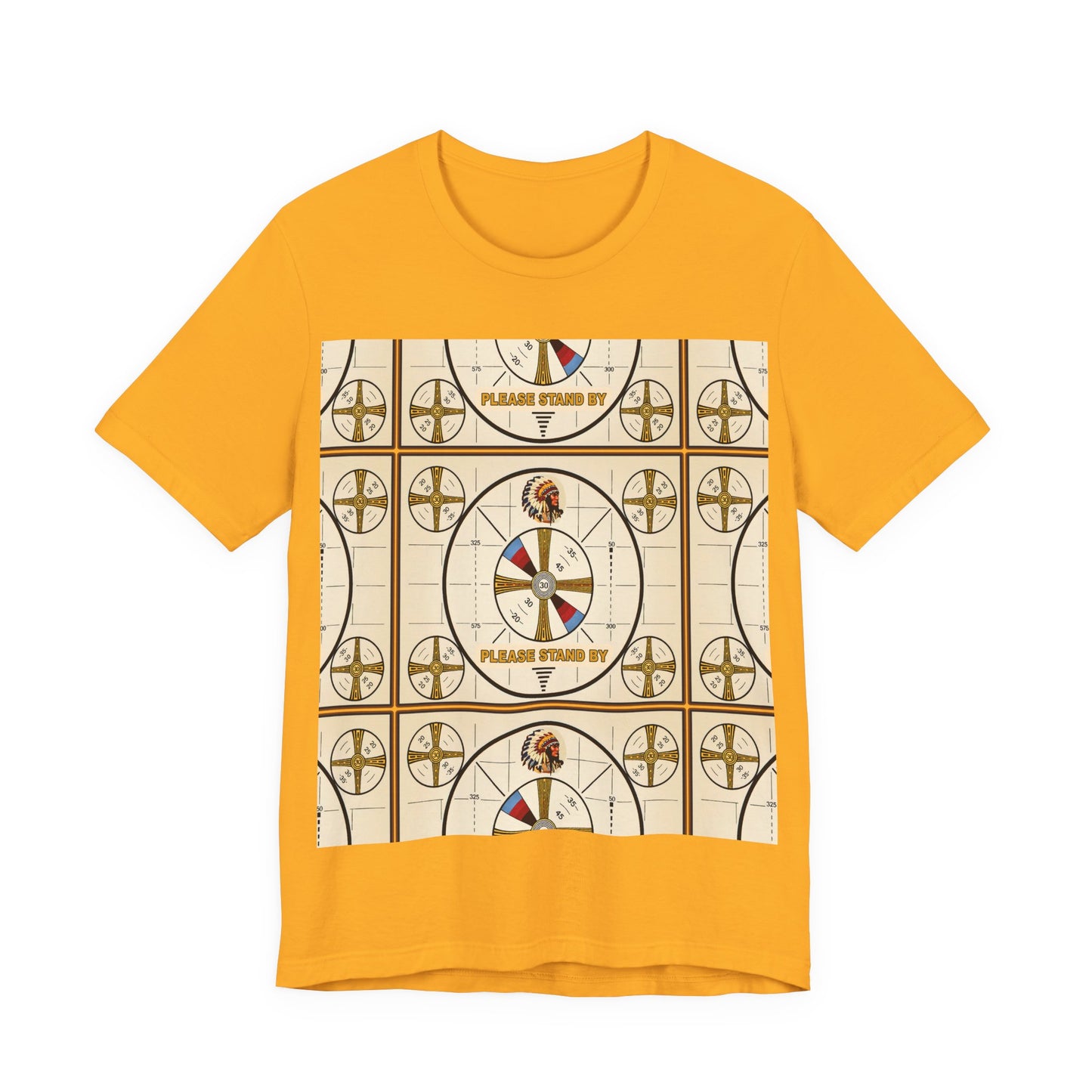 Retro TV Test Pattern Tee