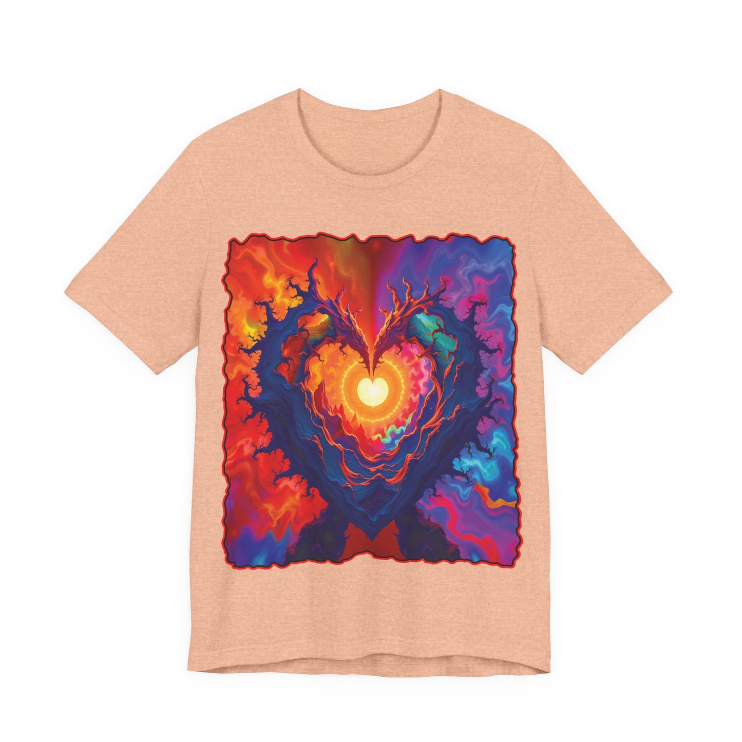 Colorful Heart Tee