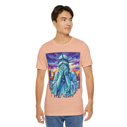 Lady Liberty Crying Tee