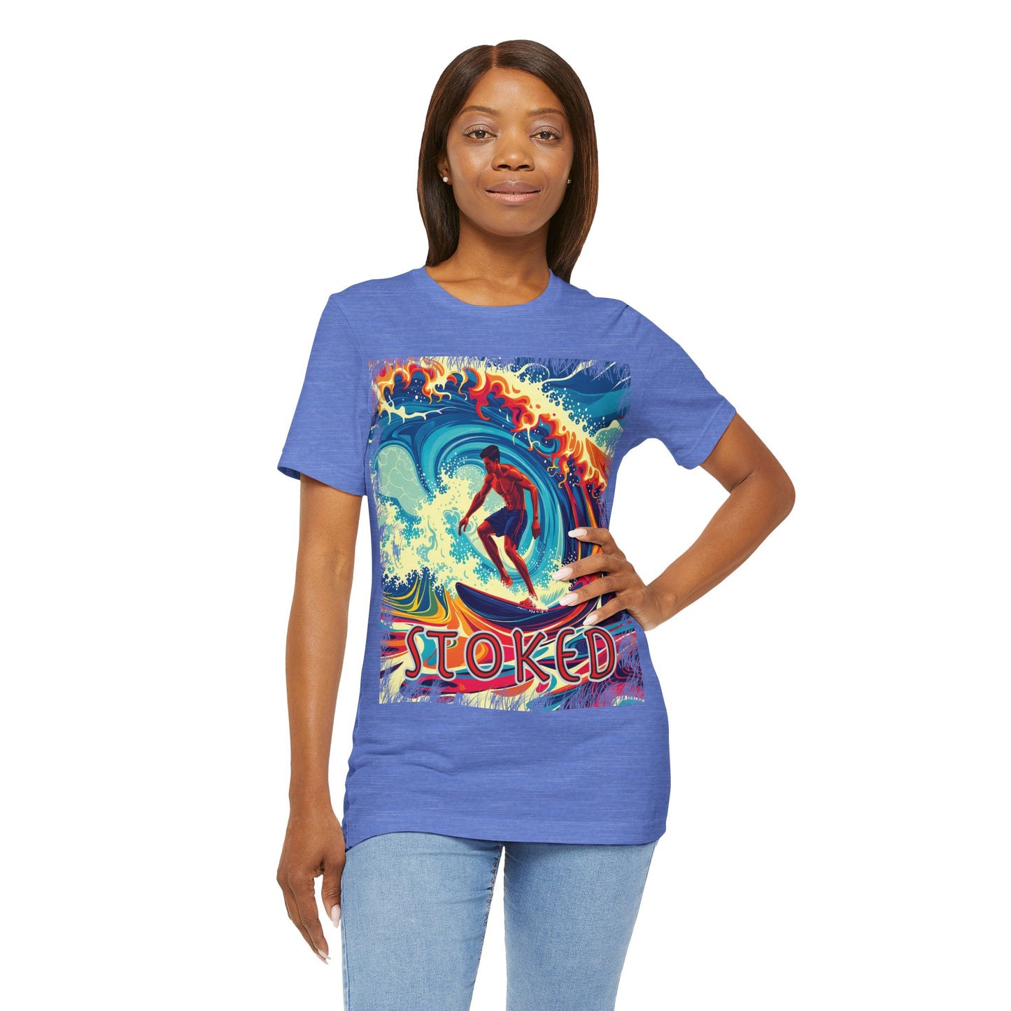 Psychedelic Surfer Tee