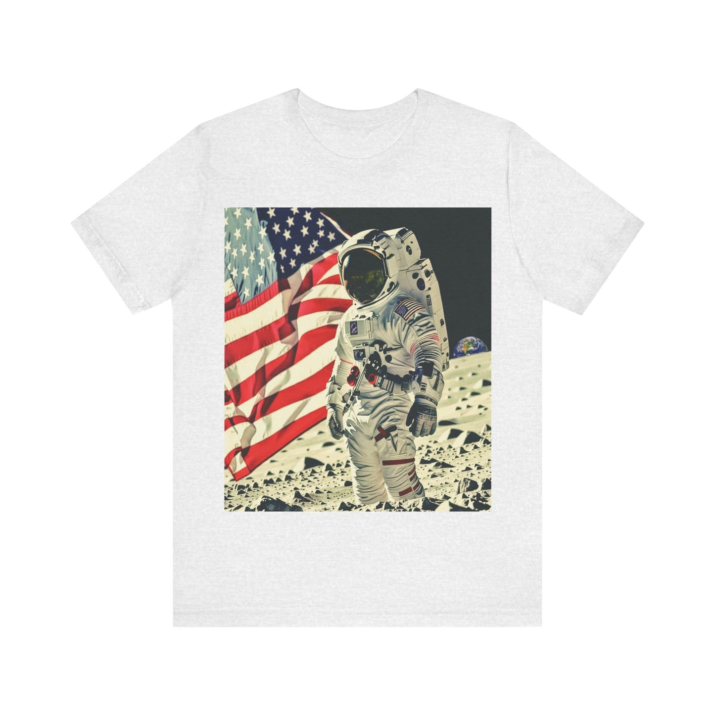 Astronaut On Moon Tee