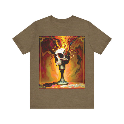 Colorful Exploding Skull Tee