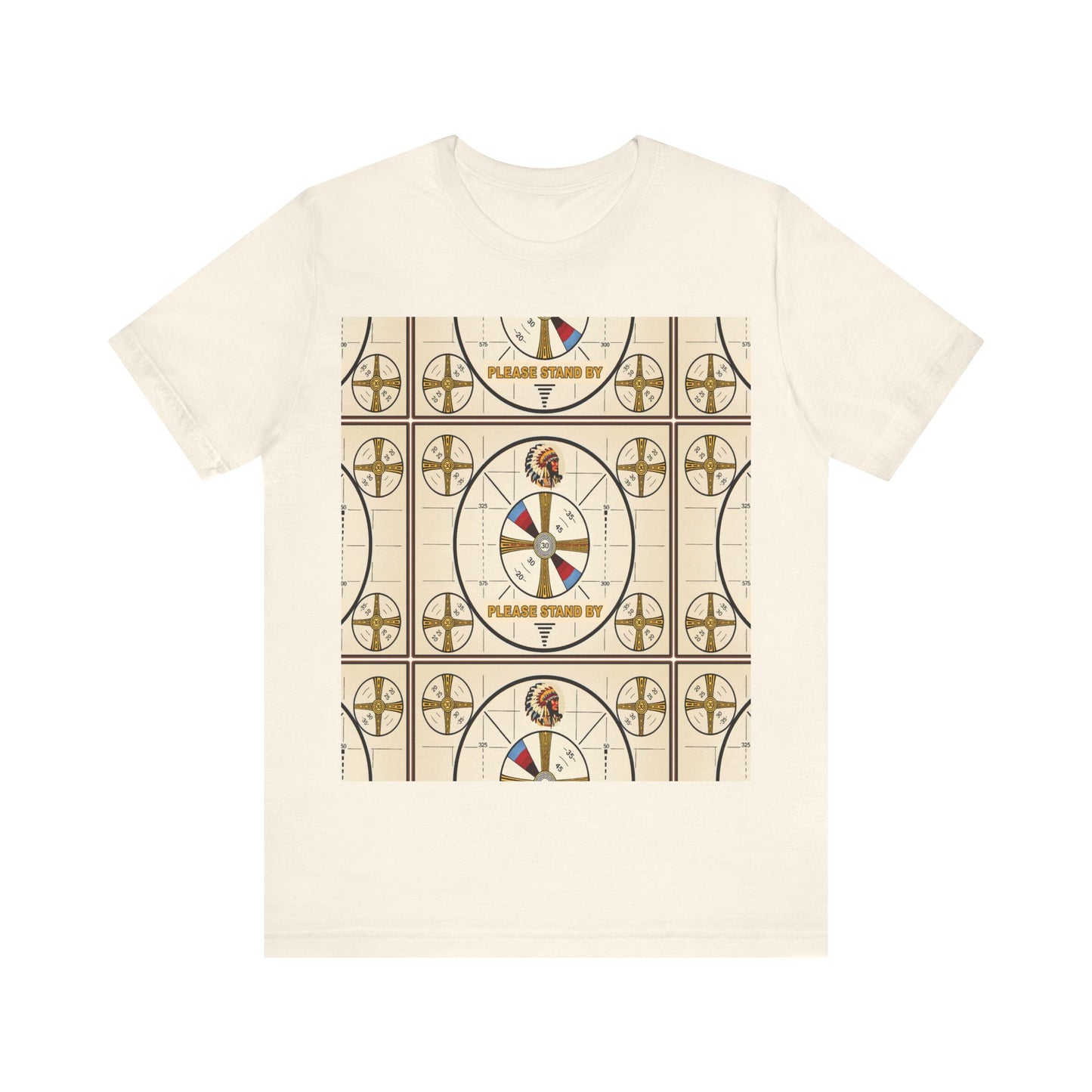 Retro TV Test Pattern Tee