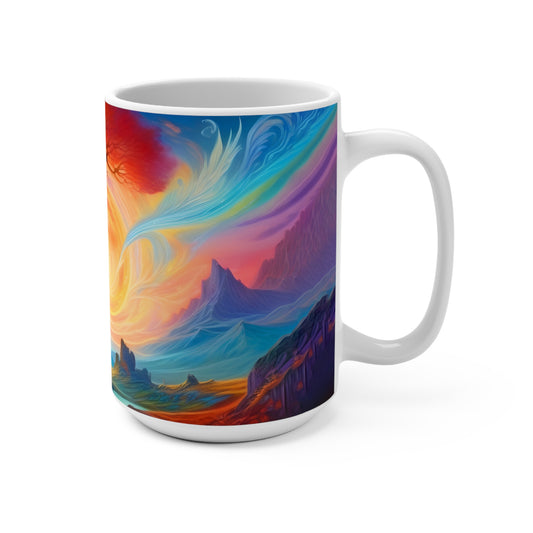 Vibrant Surreal Sunset Mug