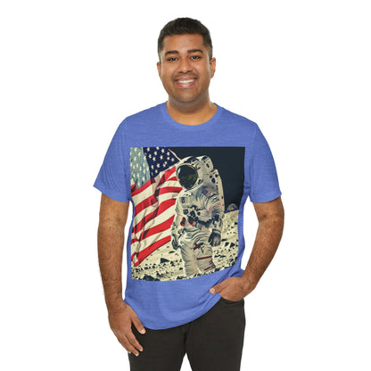 Astronaut On Moon Tee