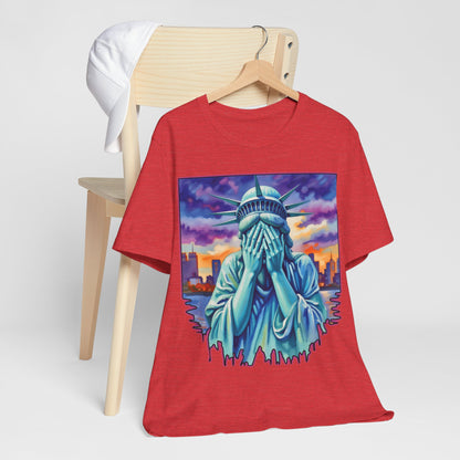 Lady Liberty Crying Tee