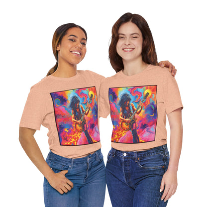 Guitarist Psychedelic Tee