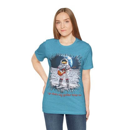 Astronaut Guitar Tee
