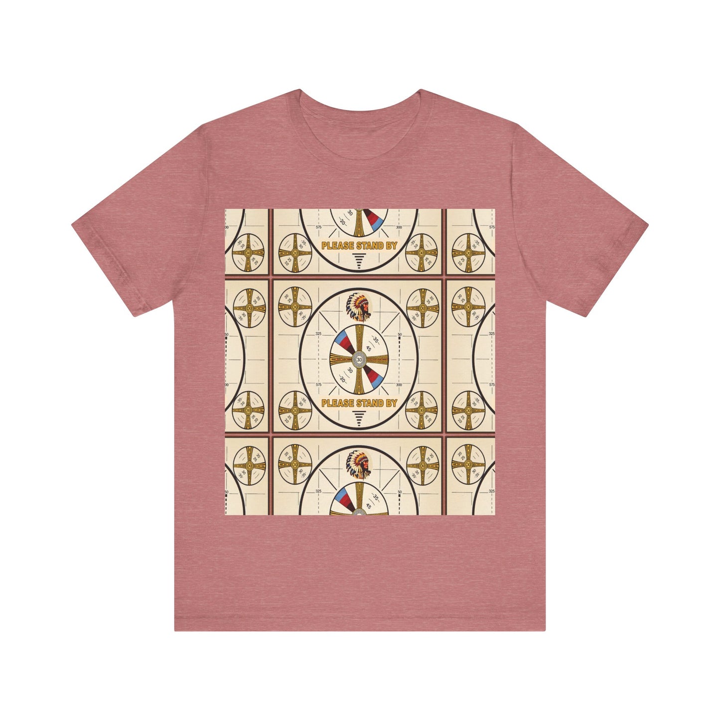 Retro TV Test Pattern Tee