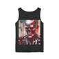 Cyborg Robot Skull Tank Top