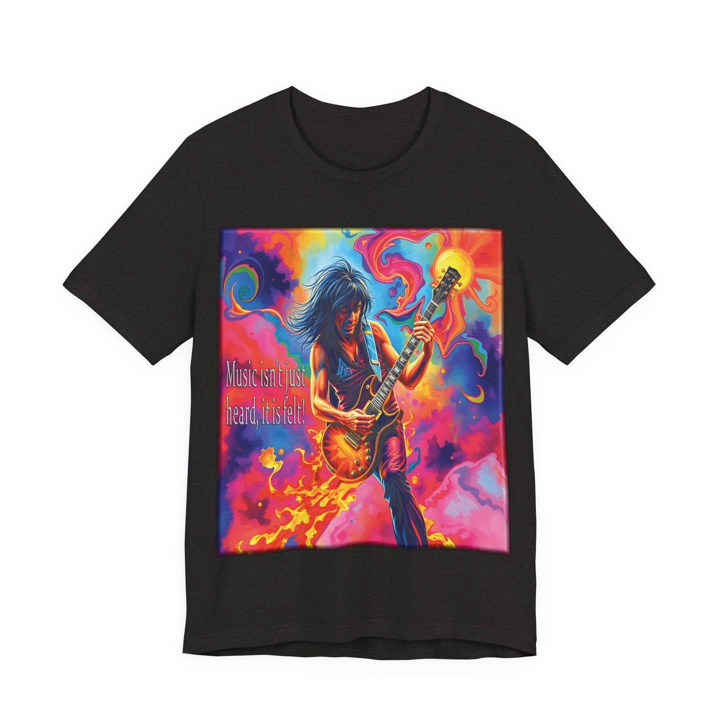 Guitarist Psychedelic Tee