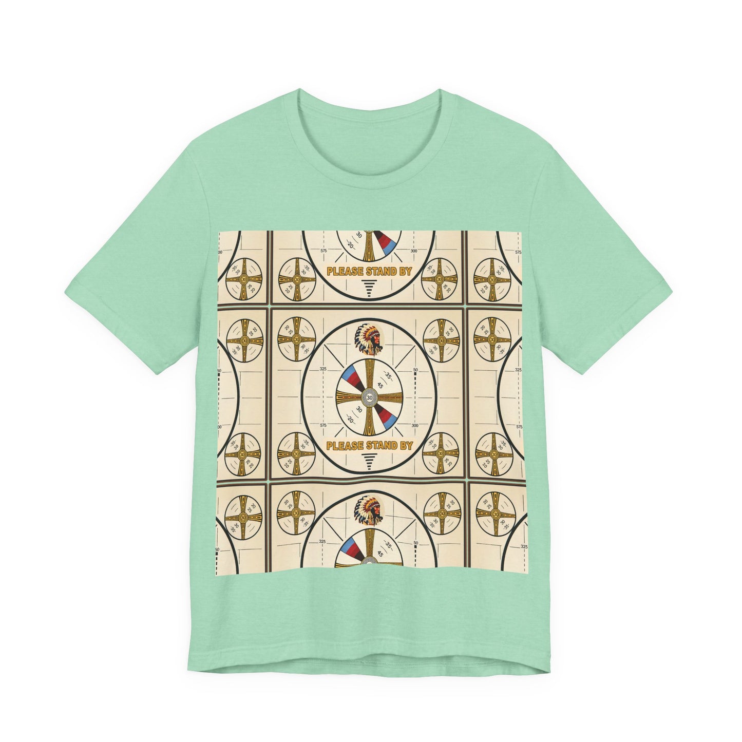 Retro TV Test Pattern Tee