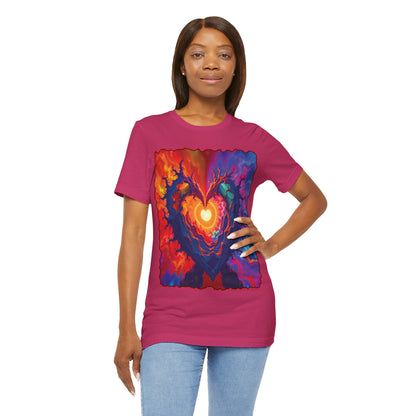 Colorful Heart Tee