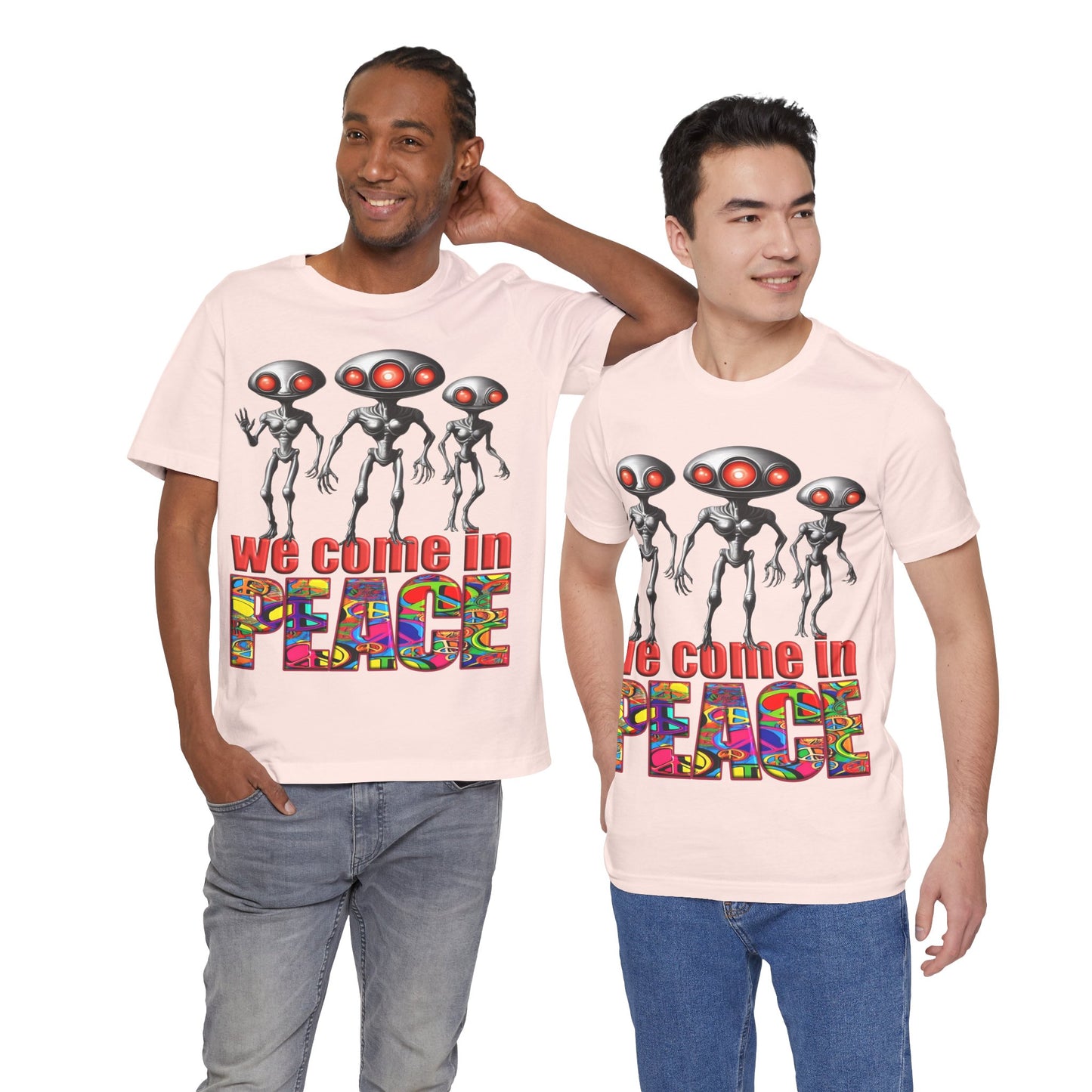 Aliens Come in Peace Tee