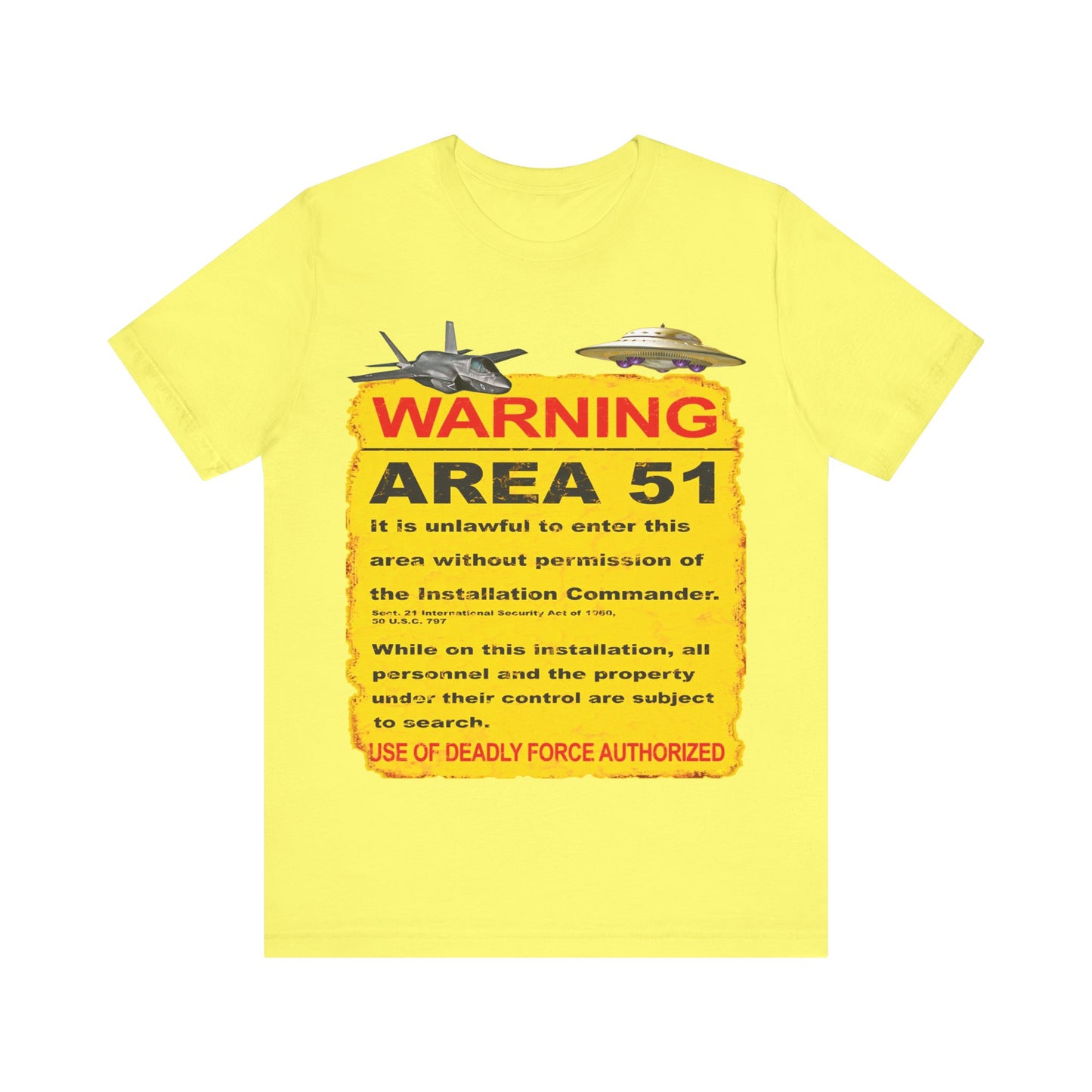 Area 51 Top Secret Tee