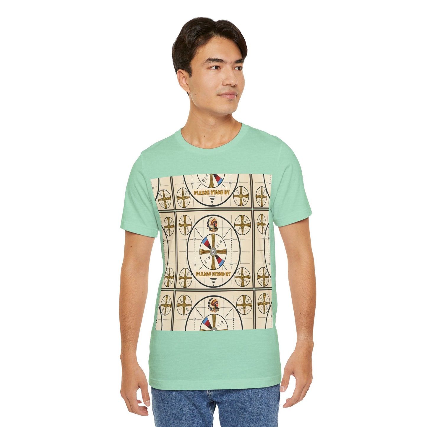 Retro TV Test Pattern Tee