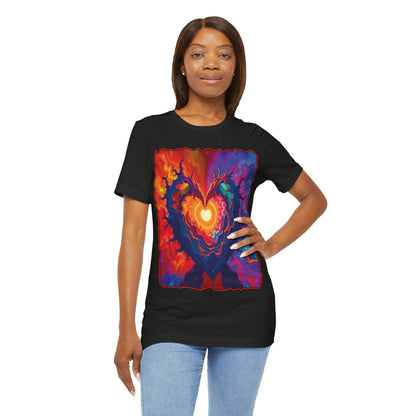Colorful Heart Tee