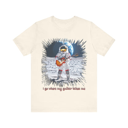 Astronaut Guitar Tee