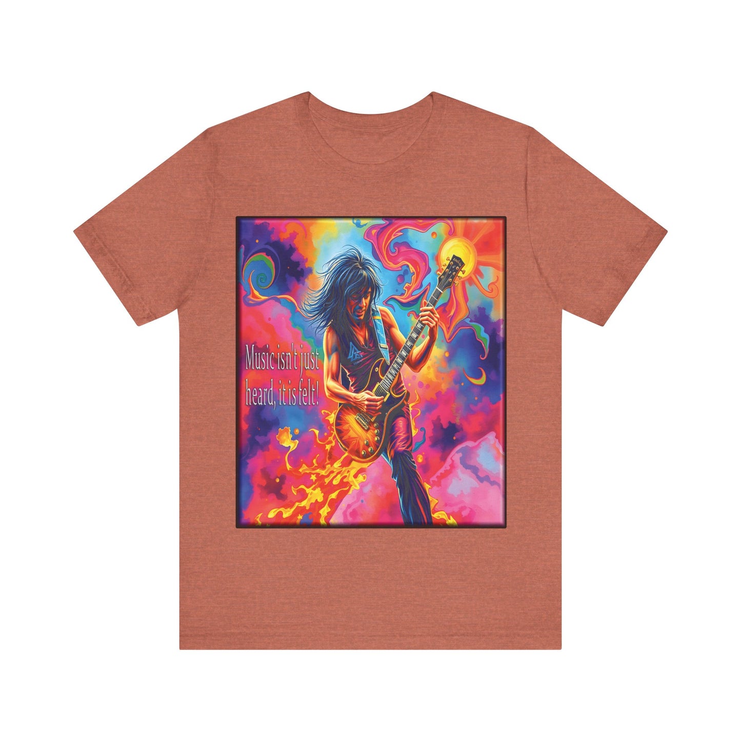 Guitarist Psychedelic Tee