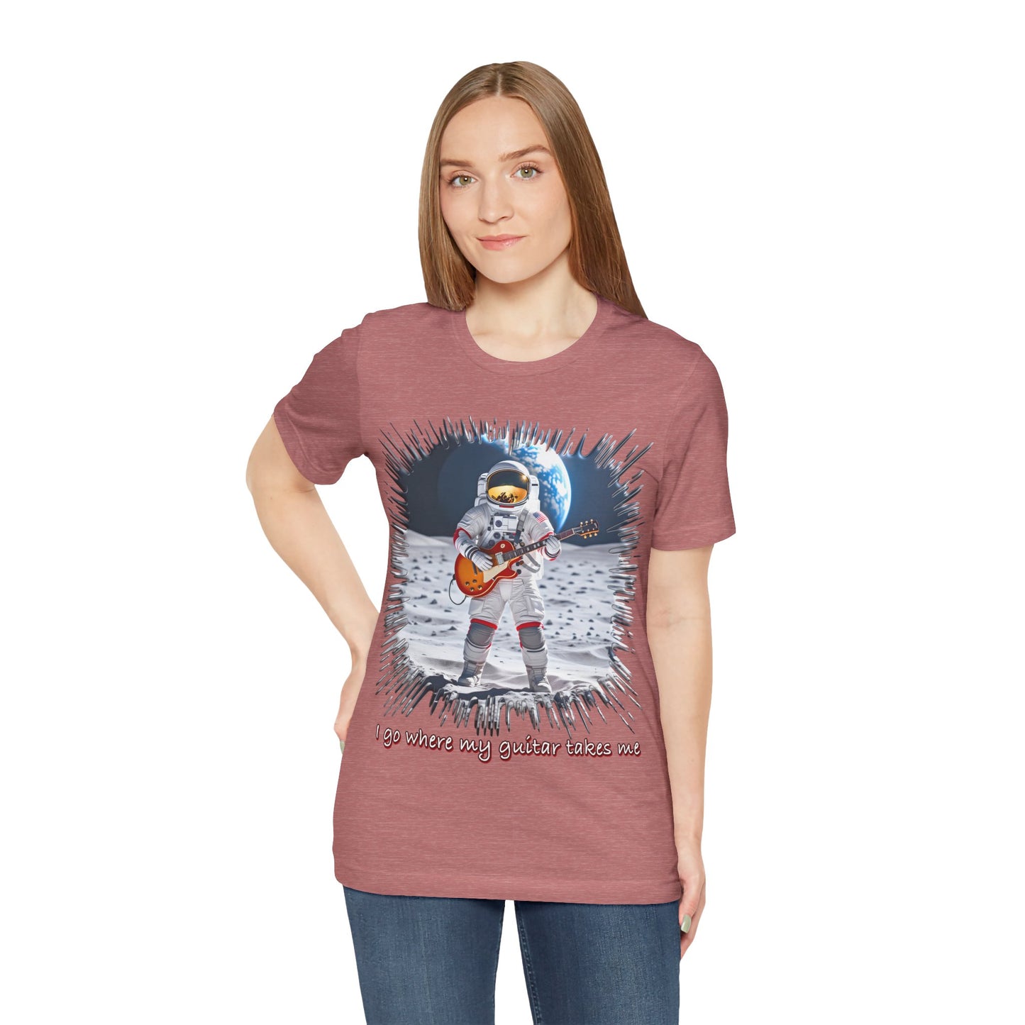 Astronaut Guitar Tee