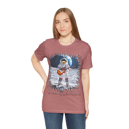 Astronaut Guitar Tee