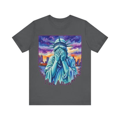 Lady Liberty Crying Tee