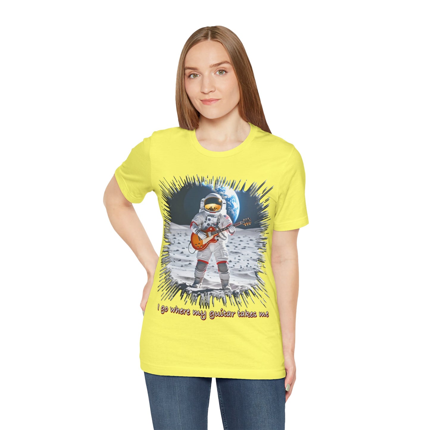 Astronaut Guitar Tee