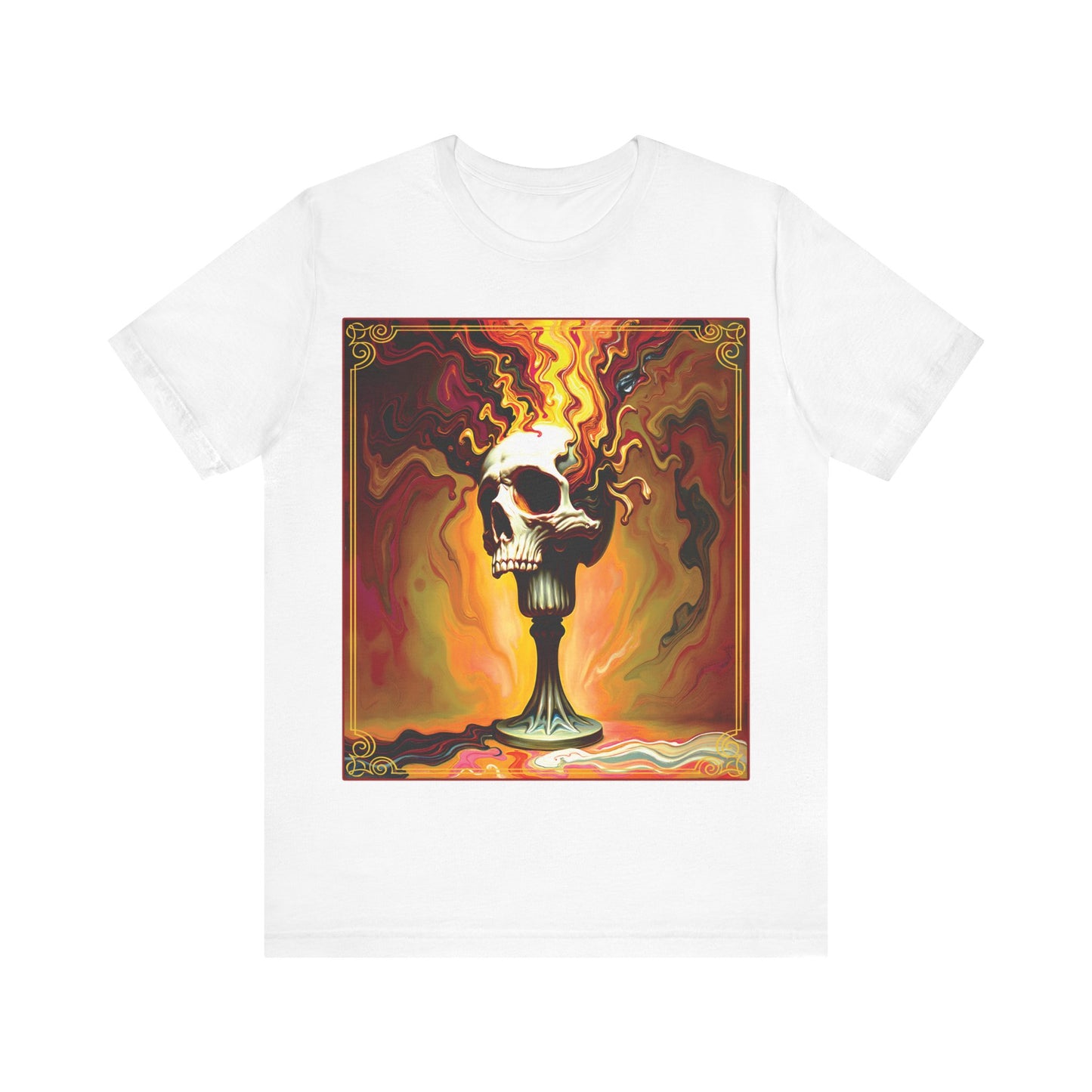 Colorful Exploding Skull Tee