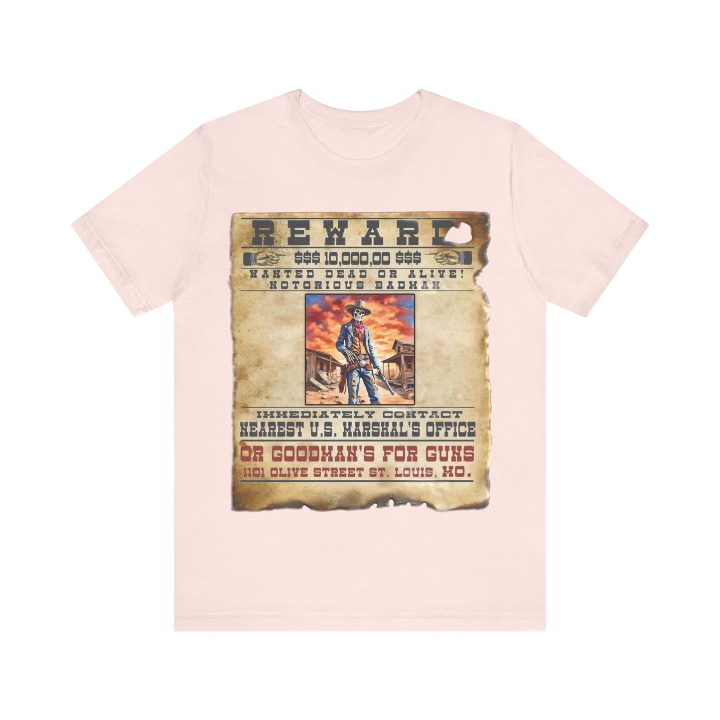 Wanted Poster Tee