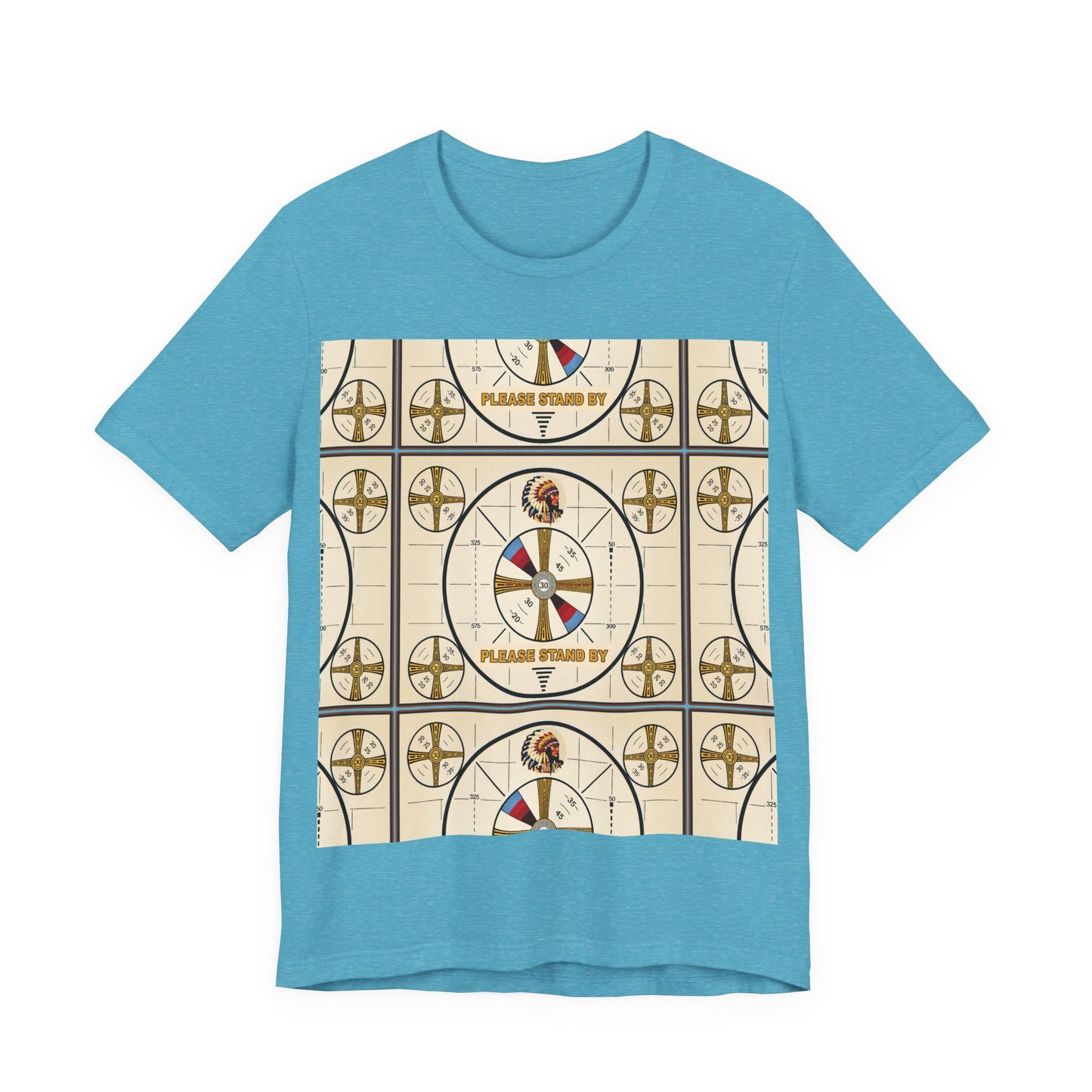 Retro TV Test Pattern Tee