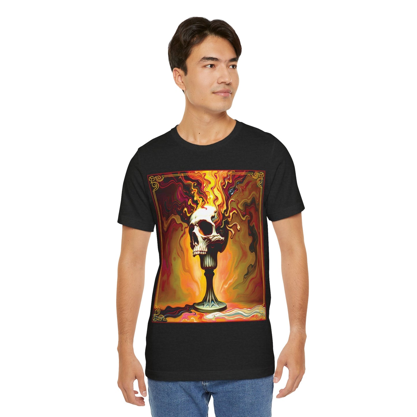 Colorful Exploding Skull Tee