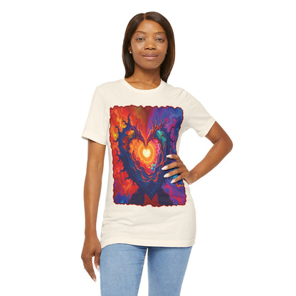 Colorful Heart Tee