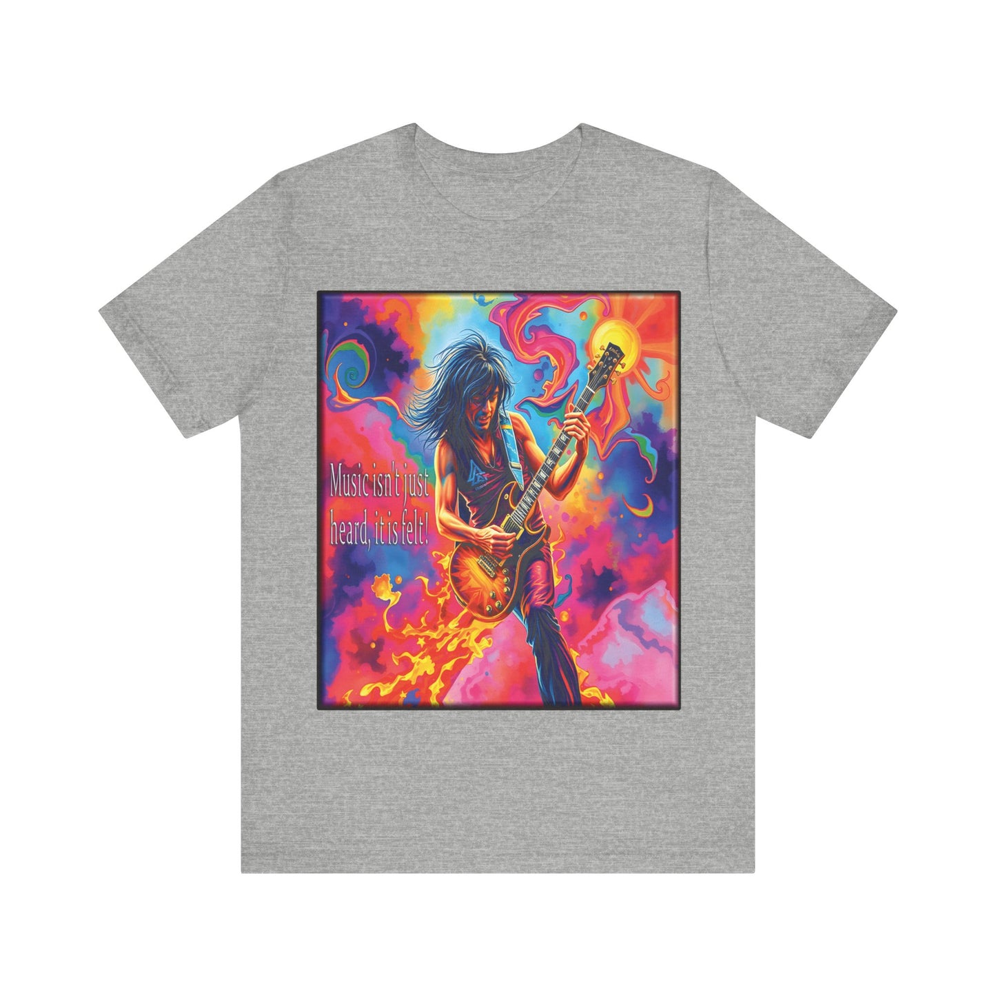 Guitarist Psychedelic Tee