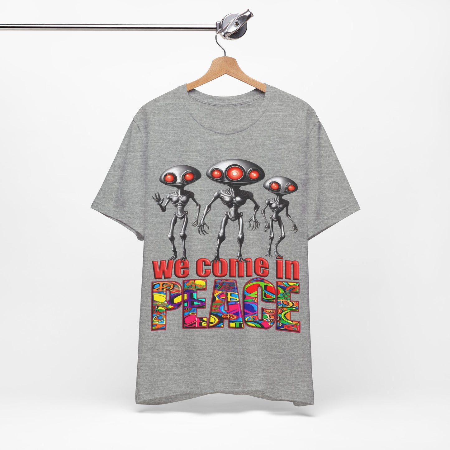 Aliens Come in Peace Tee