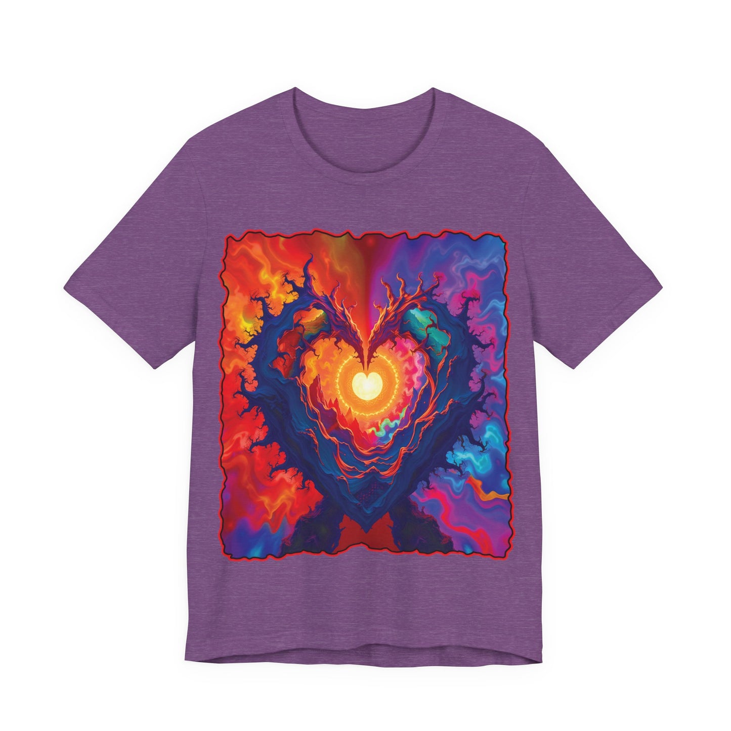 Colorful Heart Tee
