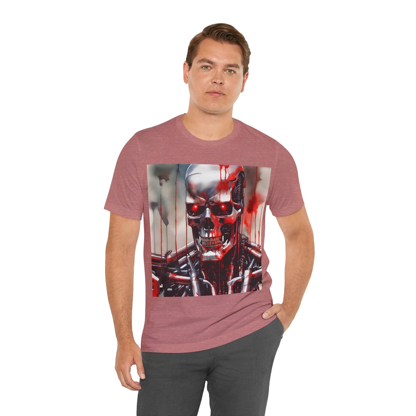 Cyborg Skull Tee