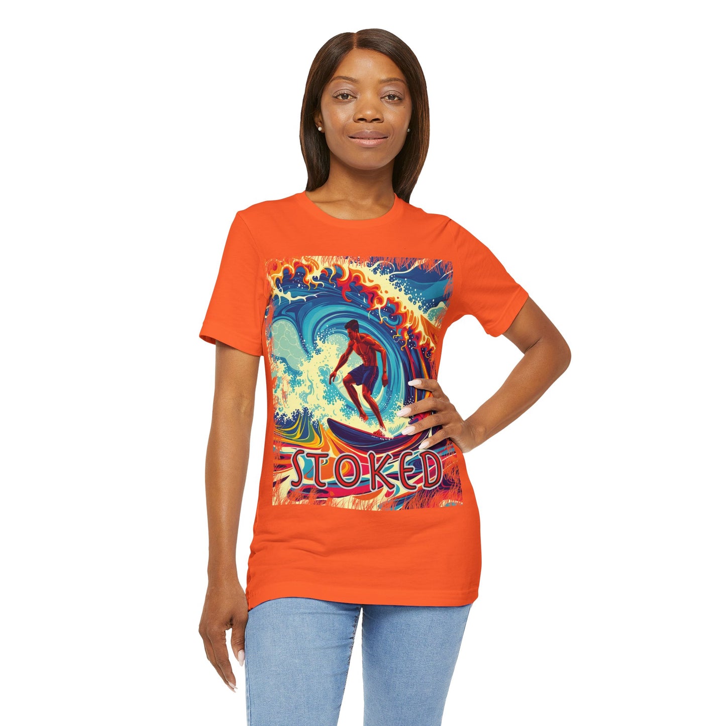 Psychedelic Surfer Tee